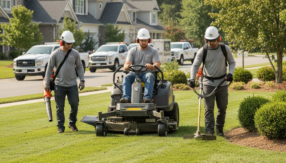 Phoenix, AZ arborist providing tree removal and lawn care for healthy desert yards