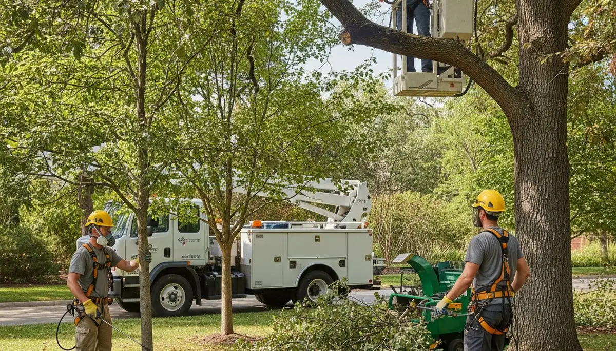 Phoenix tree disease treatment inspection by Arbor Tree Care in Phoenix, AZ